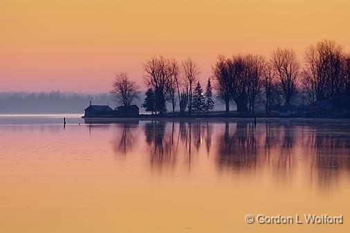 Gemmels Point At Sunrise_01409-11.jpg - Rideau Canal Waterway photographed from Kilmarnock, Ontario, Canada.